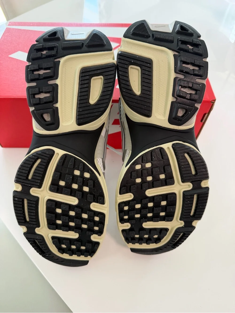 Women Nike V2K sneakers.